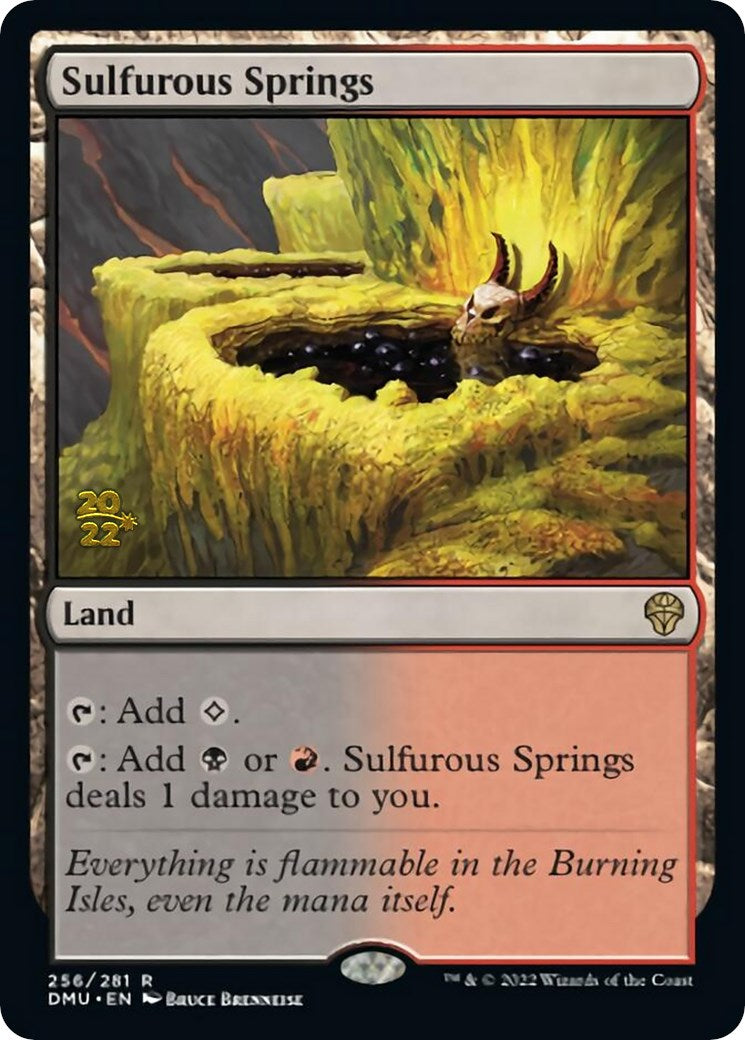 Sulfurous Springs [Dominaria United Prerelease Promos] | Play N Trade Winnipeg