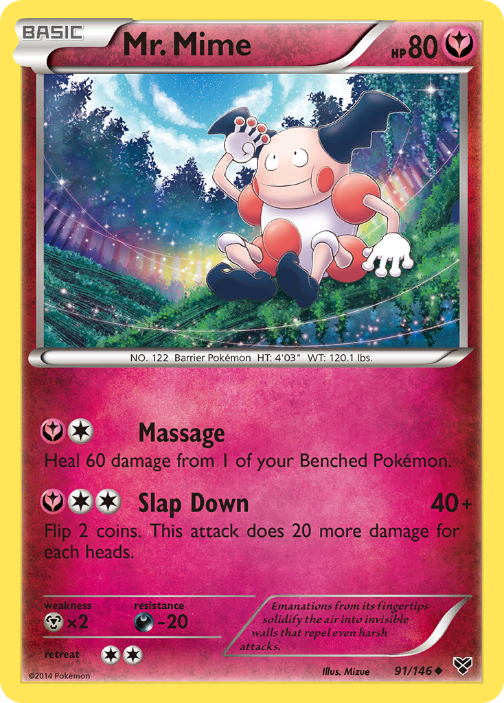 Mr. Mime (91/146) [XY: Base Set] | Play N Trade Winnipeg