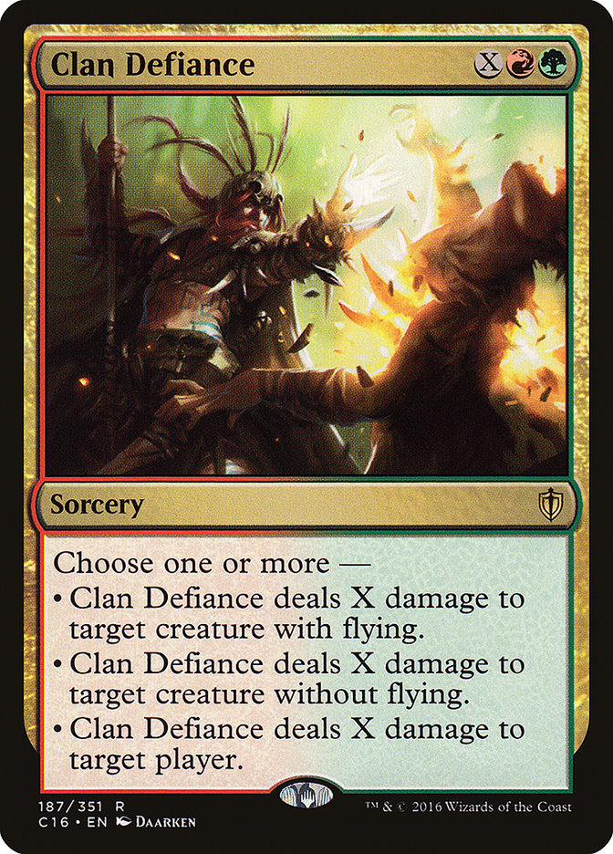 Clan Defiance [Commander 2016] | Play N Trade Winnipeg