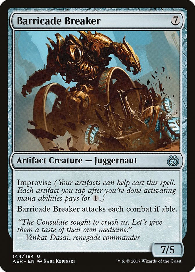 Barricade Breaker [Aether Revolt] | Play N Trade Winnipeg