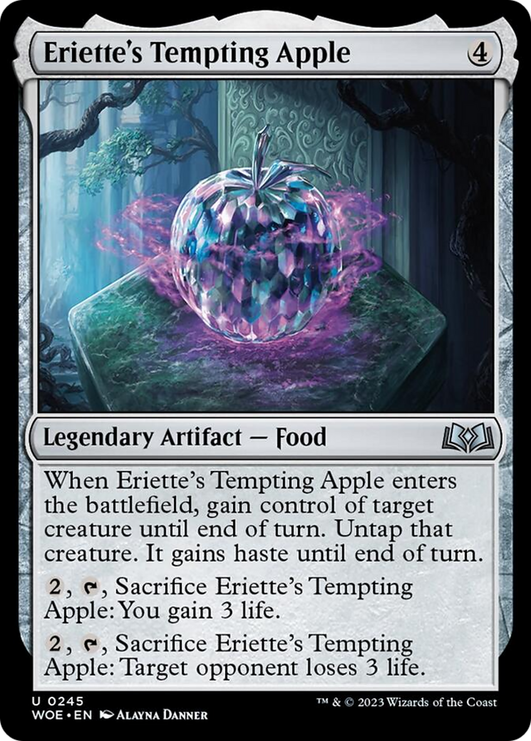 Eriette's Tempting Apple [Wilds of Eldraine] | Play N Trade Winnipeg