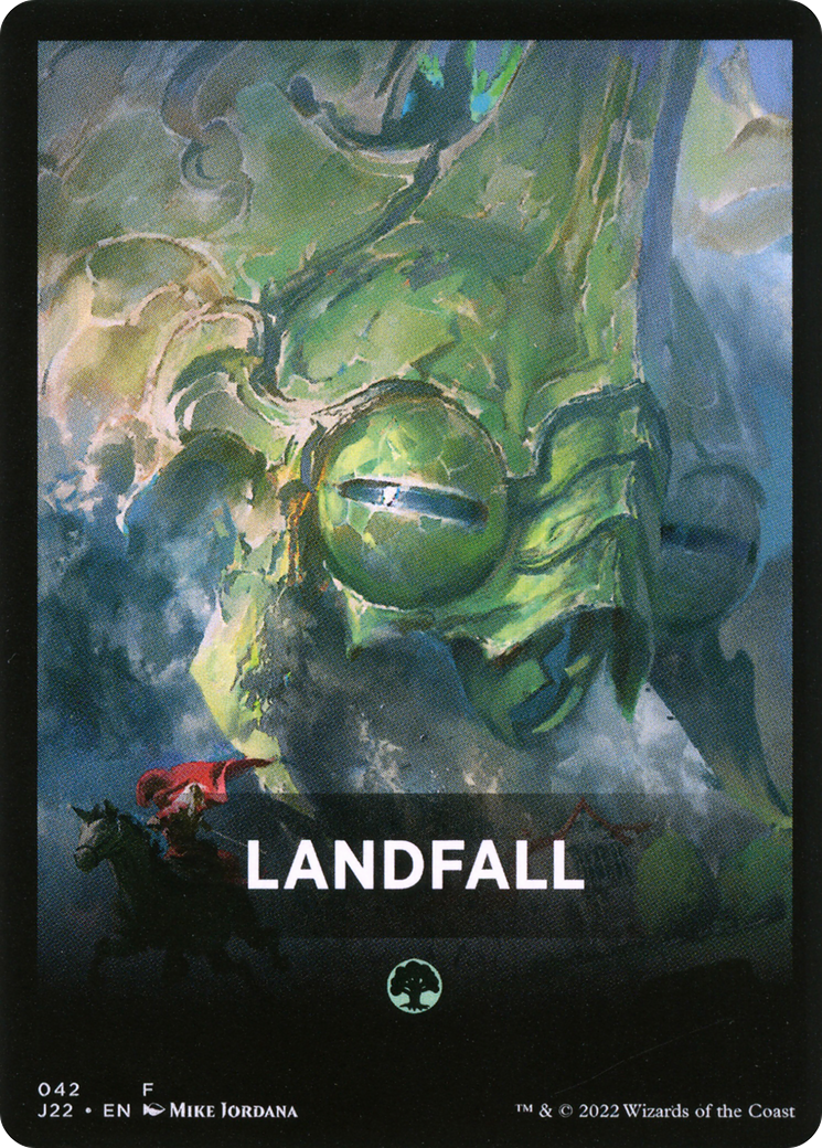 Landfall Theme Card [Jumpstart 2022 Front Cards] | Play N Trade Winnipeg