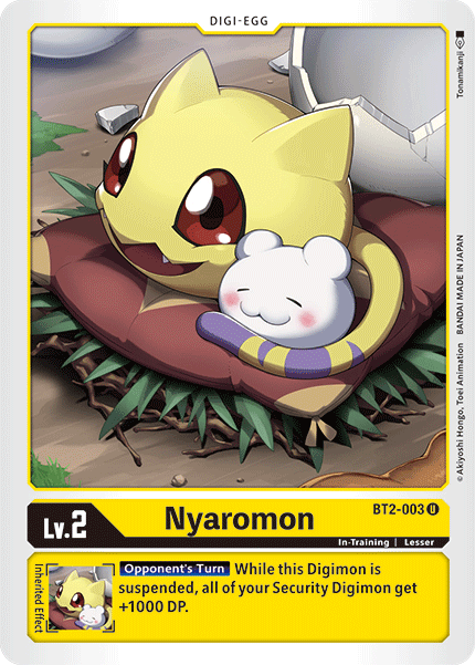 Nyaromon [BT2-003] [Release Special Booster Ver.1.5] | Play N Trade Winnipeg