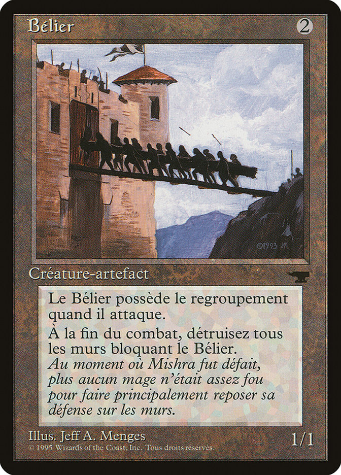 Battering Ram (French) - "Belier" [Renaissance] | Play N Trade Winnipeg