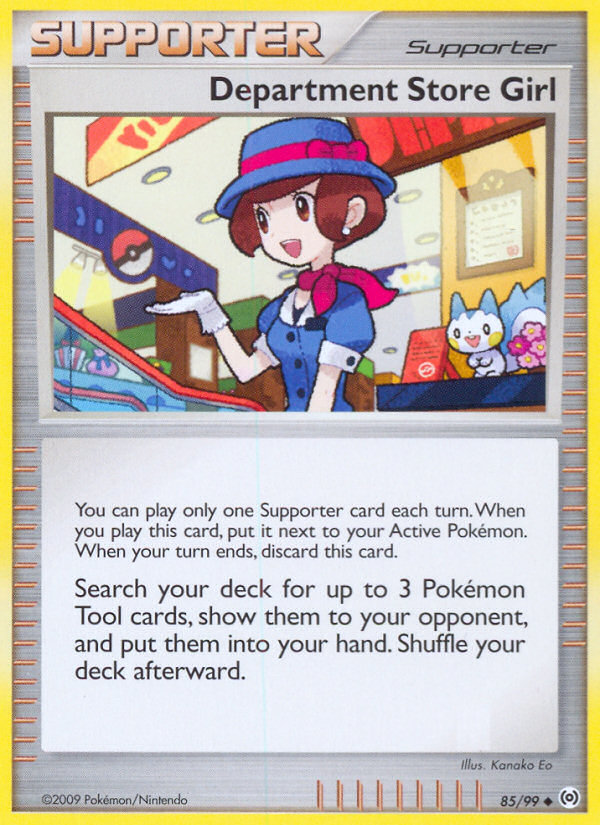 Department Store Girl (85/99) [Platinum: Arceus] | Play N Trade Winnipeg