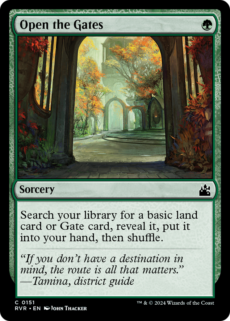 Open the Gates [Ravnica Remastered] | Play N Trade Winnipeg