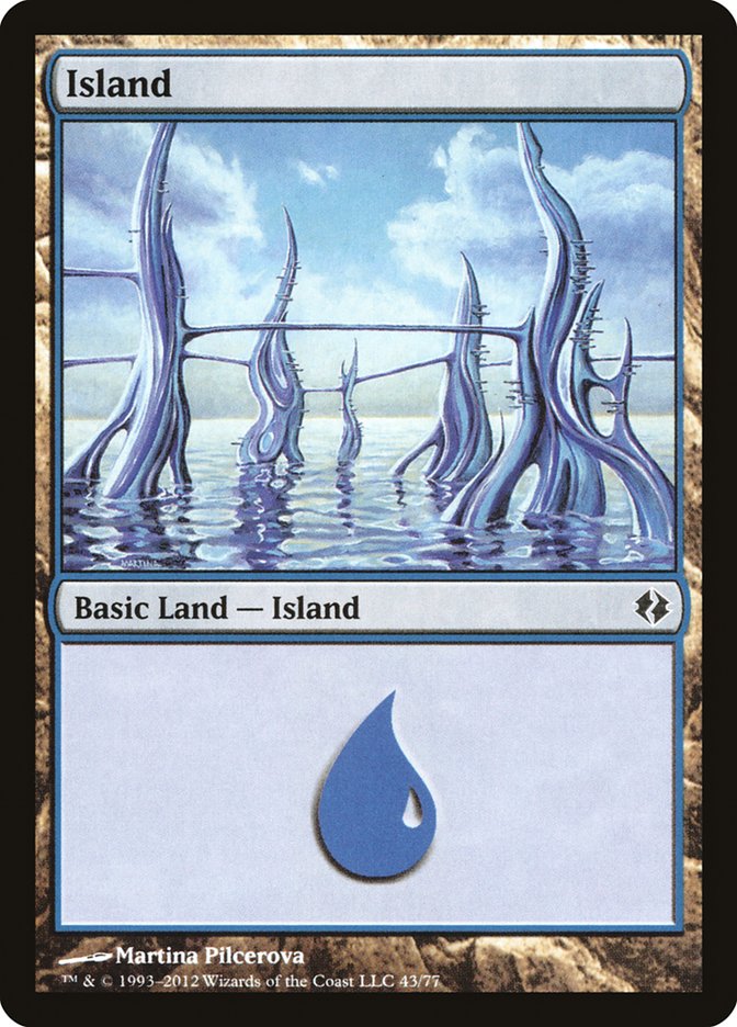 Island (43) [Duel Decks: Venser vs. Koth] | Play N Trade Winnipeg