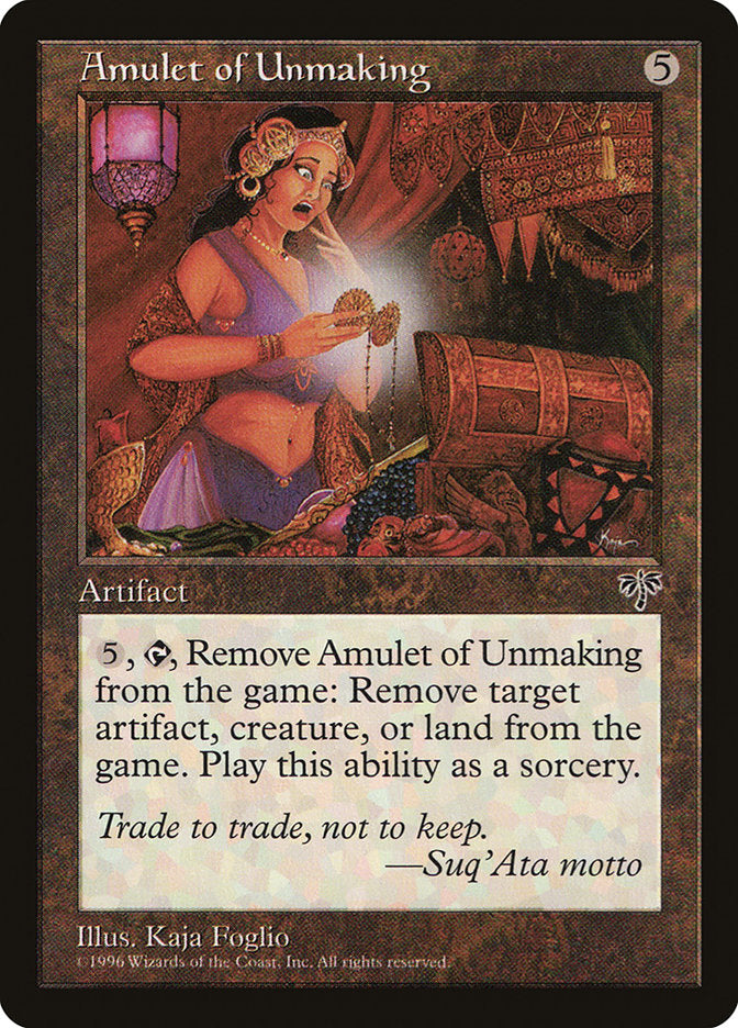 Amulet of Unmaking [Mirage] | Play N Trade Winnipeg