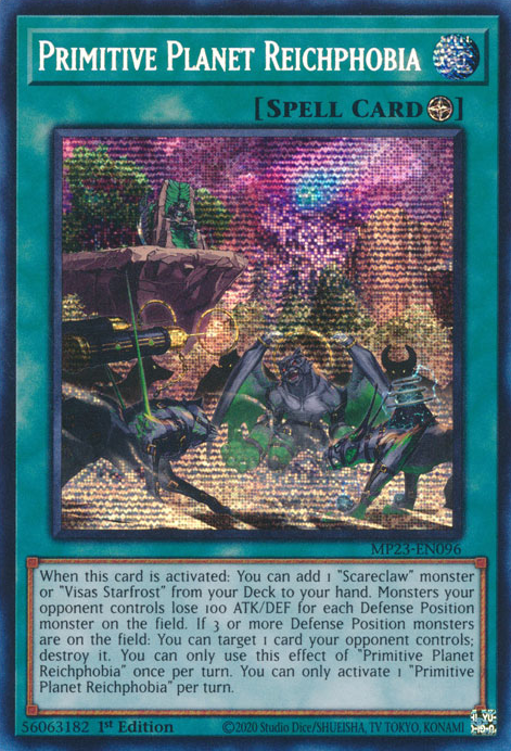 Primitive Planet Reichphobia [MP23-EN096] Prismatic Secret Rare | Play N Trade Winnipeg