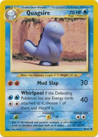 Quagsire (48/64) [Neo Revelation Unlimited] | Play N Trade Winnipeg