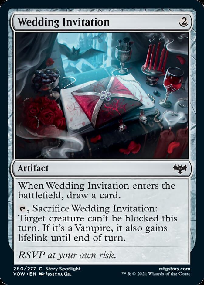 Wedding Invitation [Innistrad: Crimson Vow] | Play N Trade Winnipeg