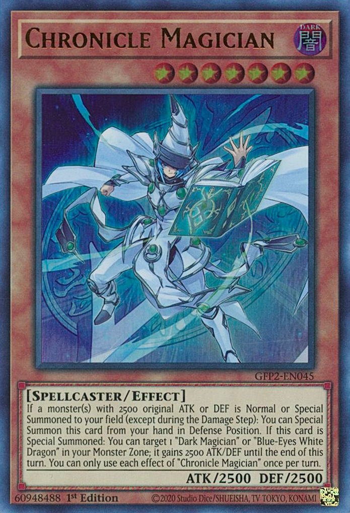 Chronicle Magician [GFP2-EN045] Ultra Rare | Play N Trade Winnipeg