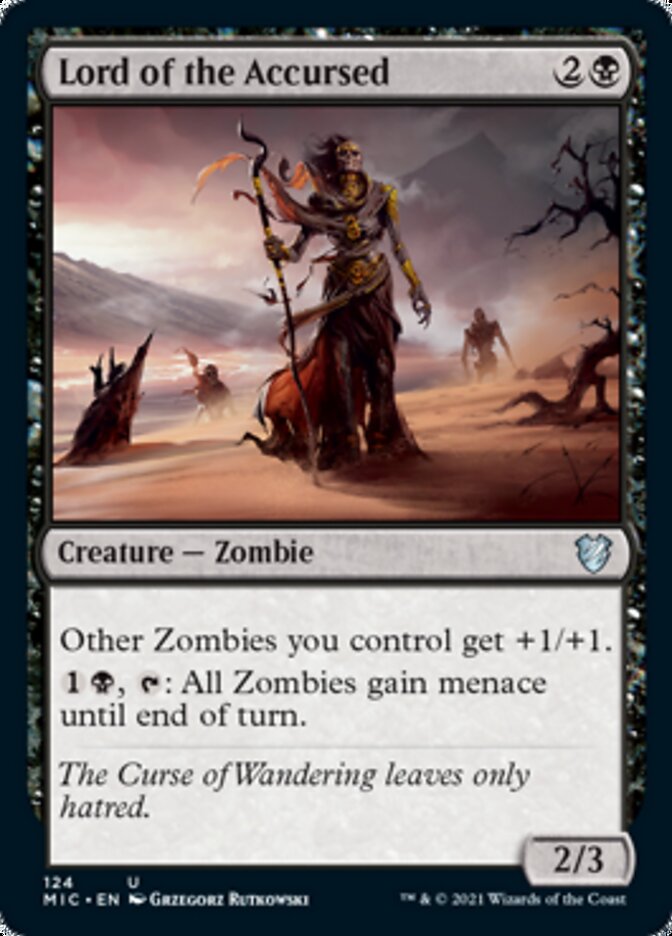 Lord of the Accursed [Innistrad: Midnight Hunt Commander] | Play N Trade Winnipeg