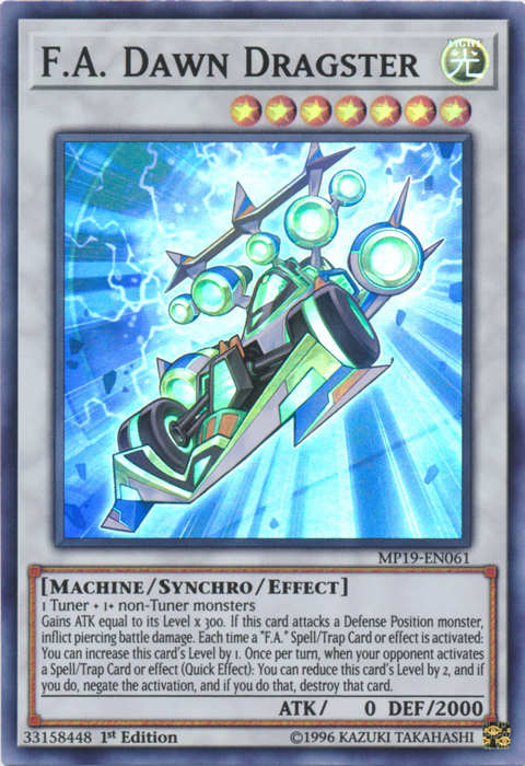 F.A. Dawn Dragster [MP19-EN061] Super Rare | Play N Trade Winnipeg