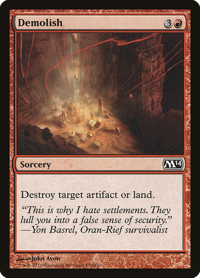 Demolish [Magic 2014] | Play N Trade Winnipeg