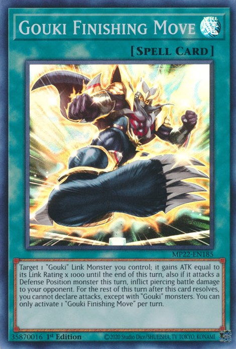 Gouki Finishing Move [MP22-EN185] Super Rare | Play N Trade Winnipeg