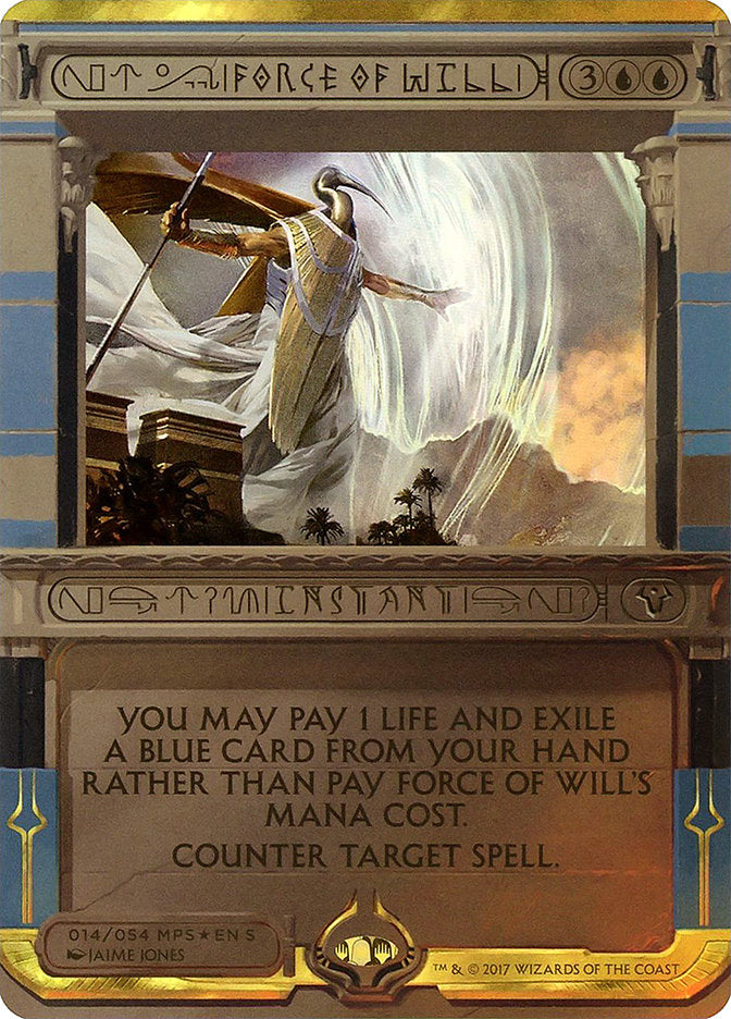 Force of Will (Invocation) [Amonkhet Invocations] | Play N Trade Winnipeg