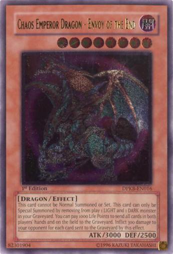 Chaos Emperor Dragon - Envoy of the End [DPKB-EN016] Ultimate Rare | Play N Trade Winnipeg