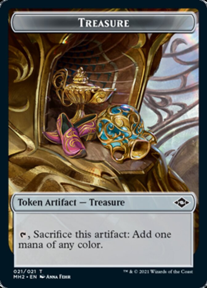 Treasure Token (21) // Zombie Army Token [Modern Horizons 2 Tokens] | Play N Trade Winnipeg