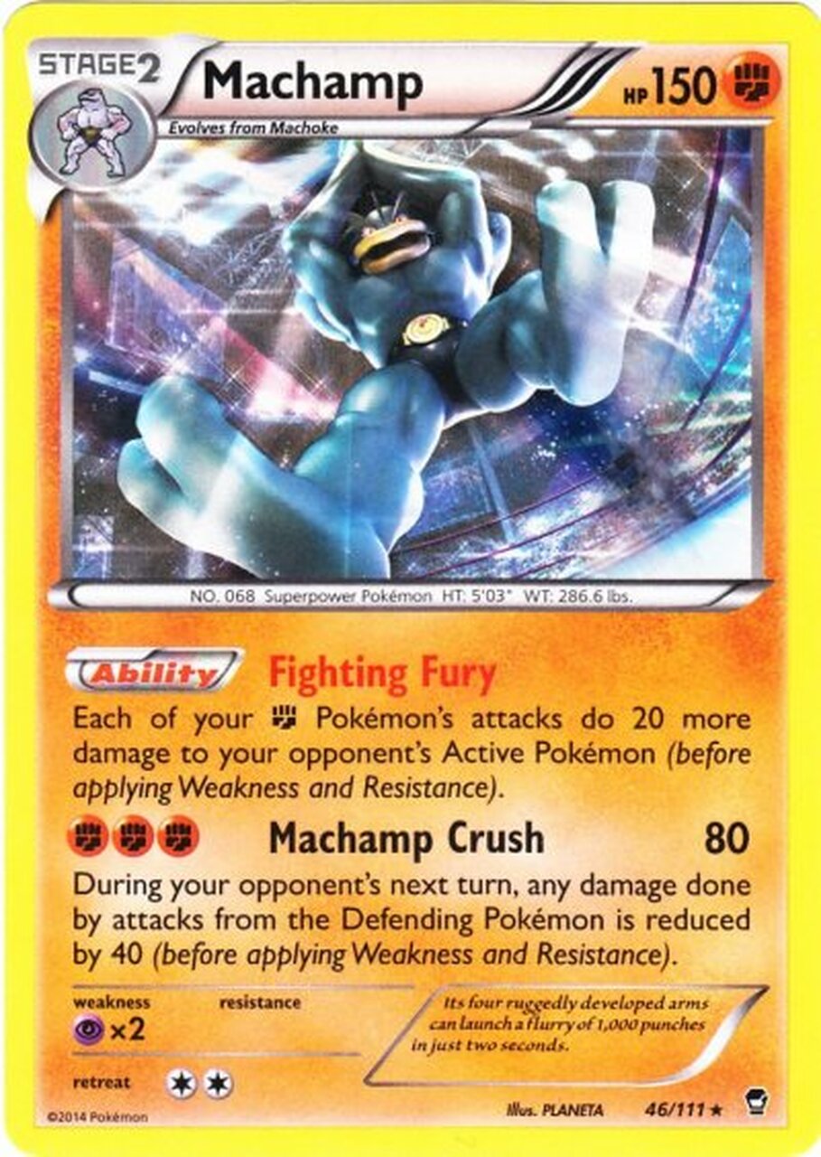 Machamp (46/111) [XY: Furious Fists] | Play N Trade Winnipeg