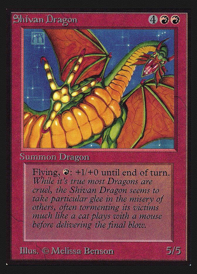 Shivan Dragon [International Collectors’ Edition] | Play N Trade Winnipeg