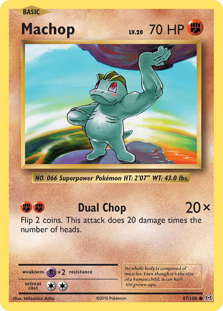 Machop (57/108) [XY: Evolutions] | Play N Trade Winnipeg