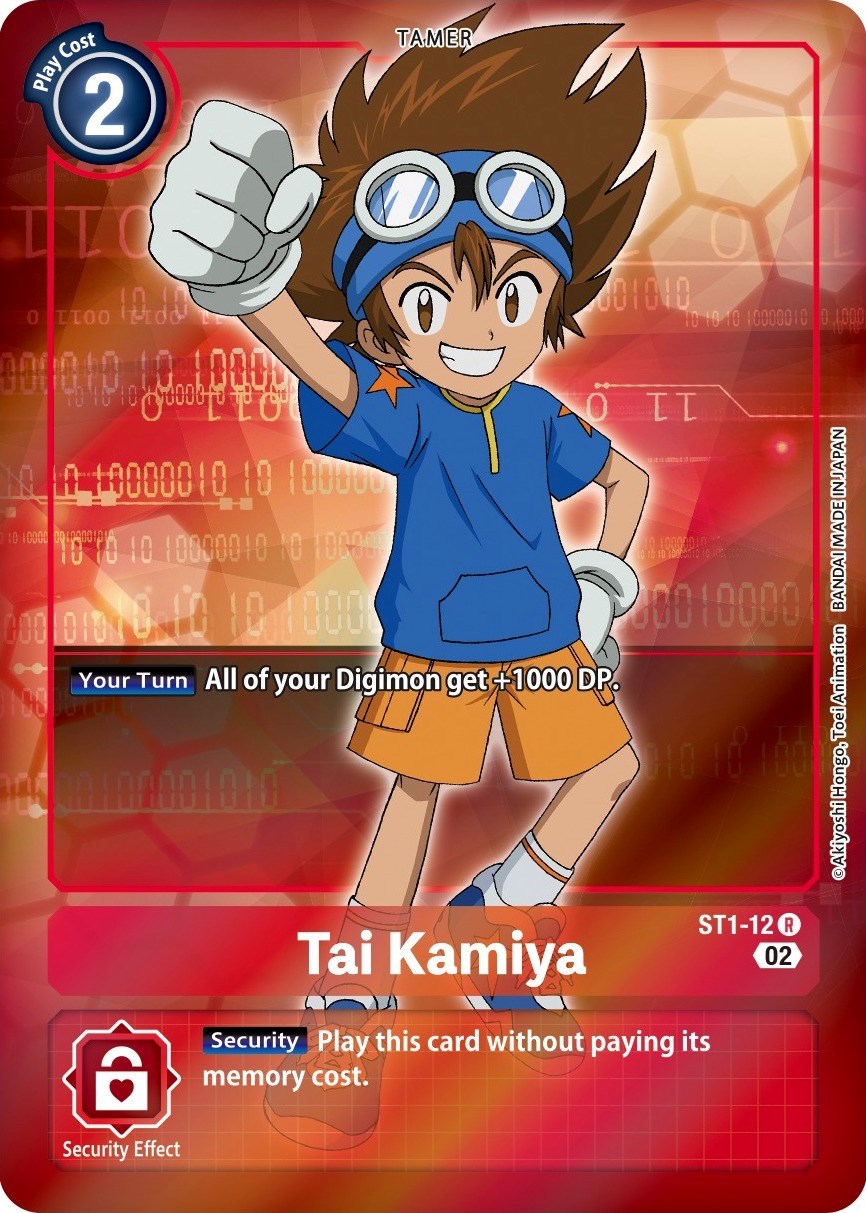 Tai Kamiya [ST1-12] (Alternate Art) [Starter Deck: Jesmon] | Play N Trade Winnipeg