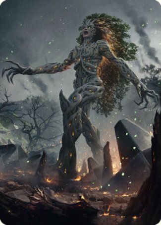 Titania, Gaea Incarnate Art Card [The Brothers' War Art Series] | Play N Trade Winnipeg