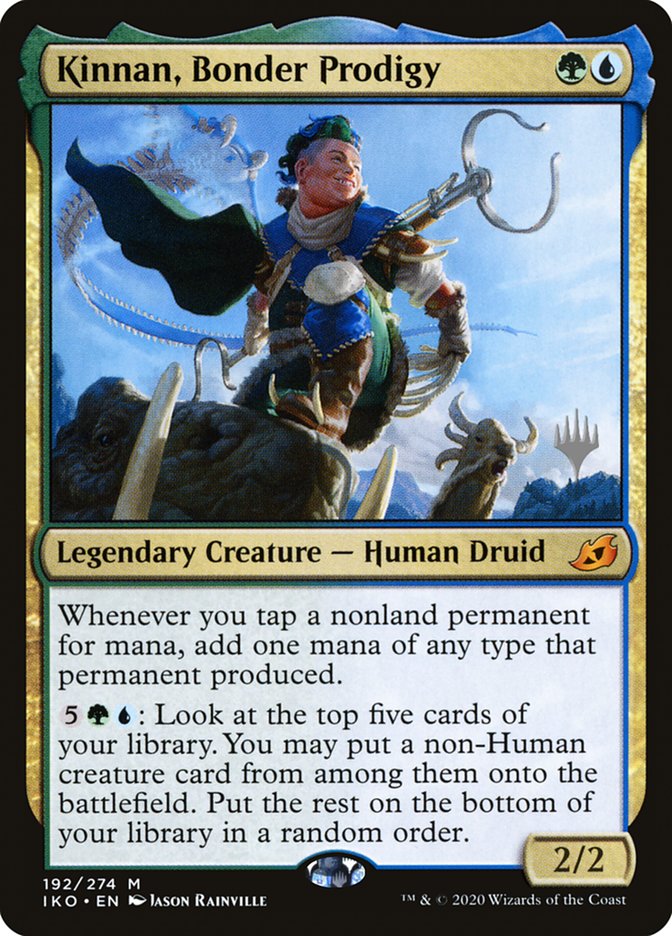 Kinnan, Bonder Prodigy (Promo Pack) [Ikoria: Lair of Behemoths Promos] | Play N Trade Winnipeg