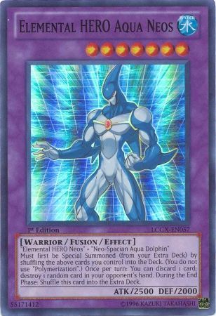 Elemental HERO Aqua Neos [LCGX-EN057] Super Rare | Play N Trade Winnipeg