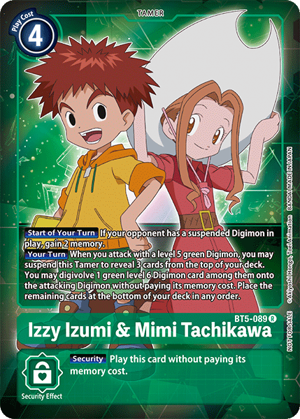 Izzy Izumi & Mimi Tachikawa [BT5-089] (Buy-A-Box Promo) [Battle of Omni] | Play N Trade Winnipeg