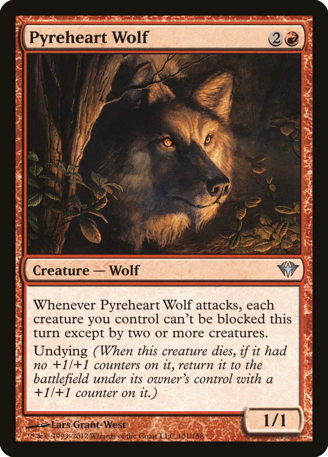 Pyreheart Wolf [Dark Ascension] | Play N Trade Winnipeg