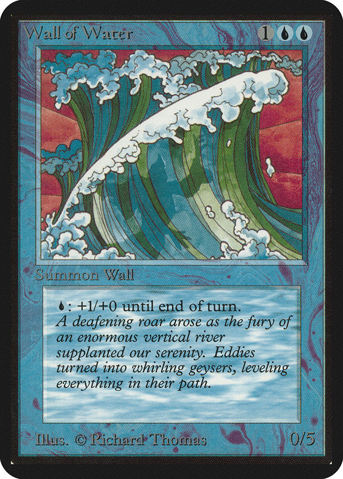 Wall of Water [Limited Edition Alpha] | Play N Trade Winnipeg