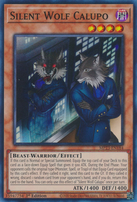 Silent Wolf Calupo [MP23-EN184] Super Rare | Play N Trade Winnipeg