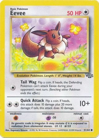 Eevee (51/64) [Jungle Unlimited] | Play N Trade Winnipeg