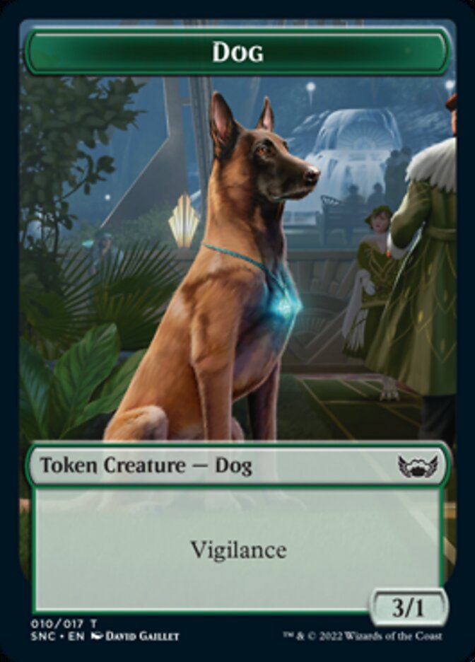 Devil // Dog Double-sided Token [Streets of New Capenna Tokens] | Play N Trade Winnipeg