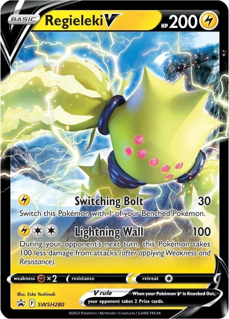 Regieleki V (SWSH280) [Sword & Shield: Black Star Promos] | Play N Trade Winnipeg