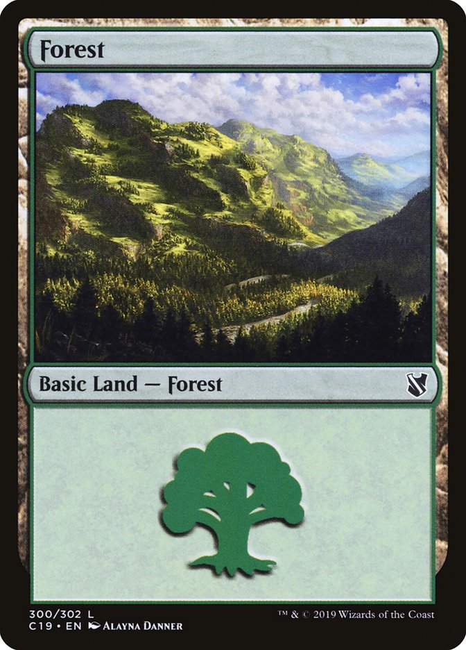 Forest (300) [Commander 2019] | Play N Trade Winnipeg