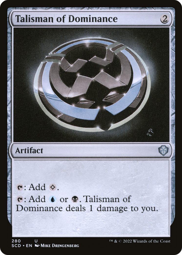 Talisman of Dominance [Starter Commander Decks] | Play N Trade Winnipeg