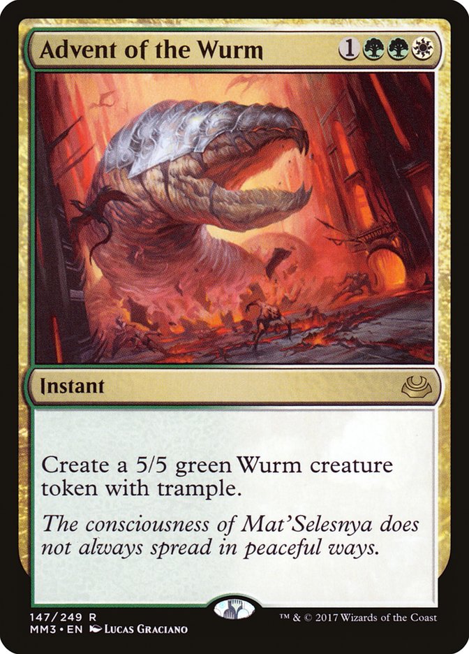 Advent of the Wurm [Modern Masters 2017] | Play N Trade Winnipeg