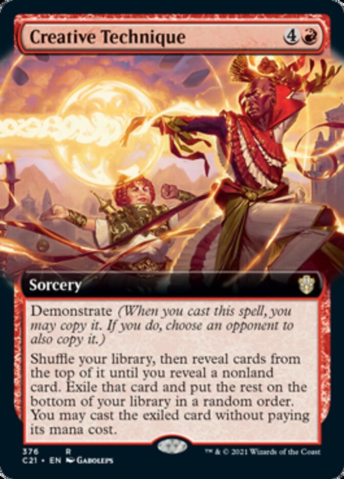Creative Technique (Extended) [Commander 2021] | Play N Trade Winnipeg
