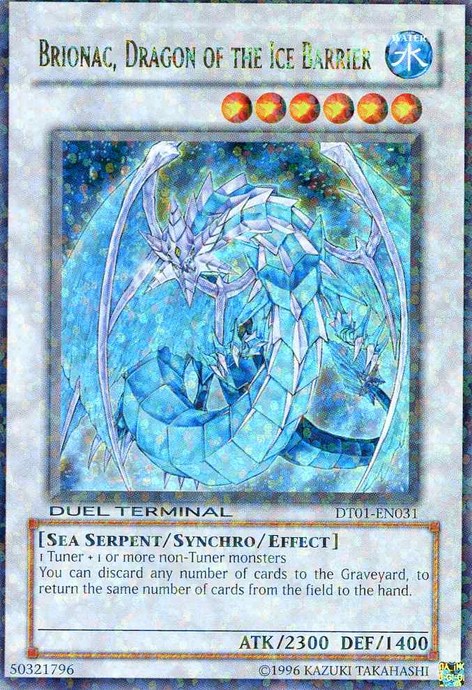 Brionac, Dragon of the Ice Barrier [DT01-EN031] Ultra Rare | Play N Trade Winnipeg