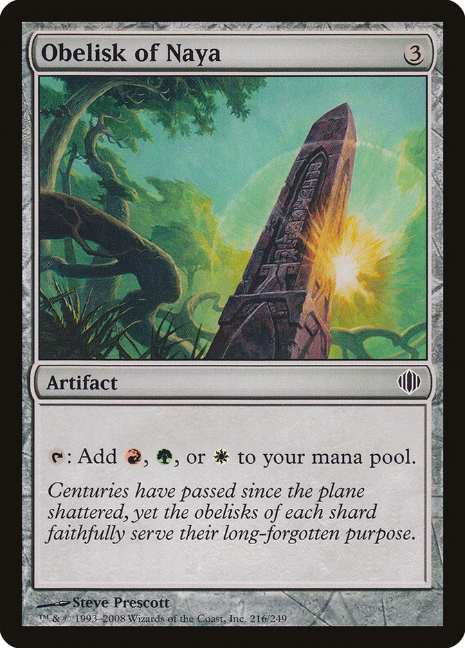 Obelisk of Naya [Shards of Alara] | Play N Trade Winnipeg