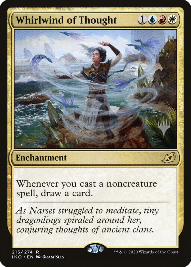 Whirlwind of Thought (Promo Pack) [Ikoria: Lair of Behemoths Promos] | Play N Trade Winnipeg
