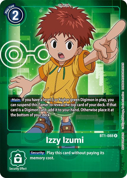 Izzy Izumi [BT1-088] (Official Tournament Pack Vol.3) [Release Special Booster Promos] | Play N Trade Winnipeg