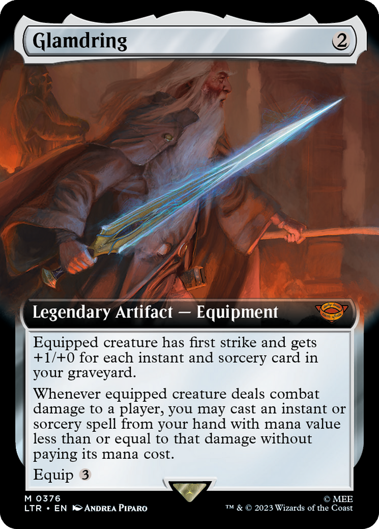 Glamdring (Extended Art) [The Lord of the Rings: Tales of Middle-Earth] | Play N Trade Winnipeg