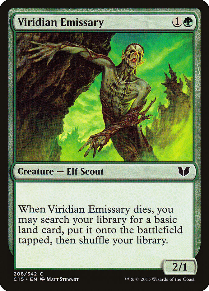 Viridian Emissary [Commander 2015] | Play N Trade Winnipeg