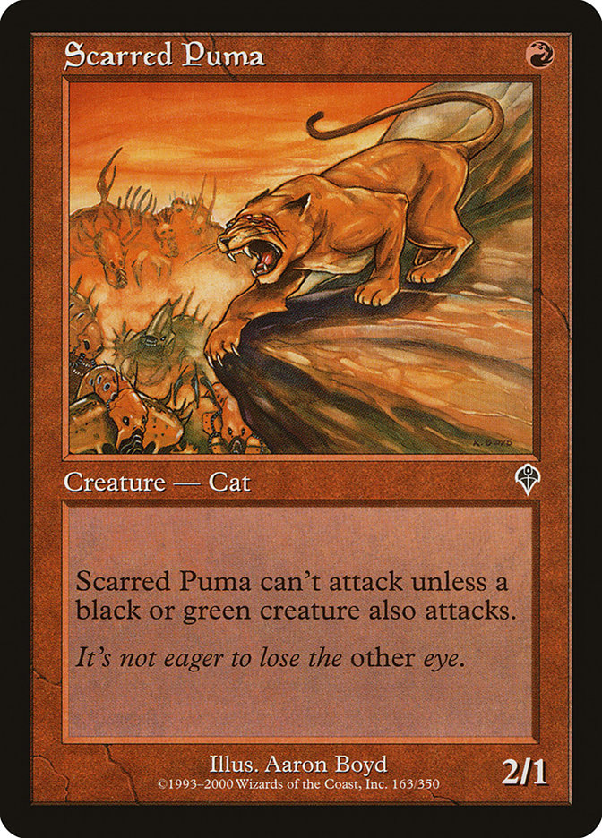 Scarred Puma [Invasion] | Play N Trade Winnipeg