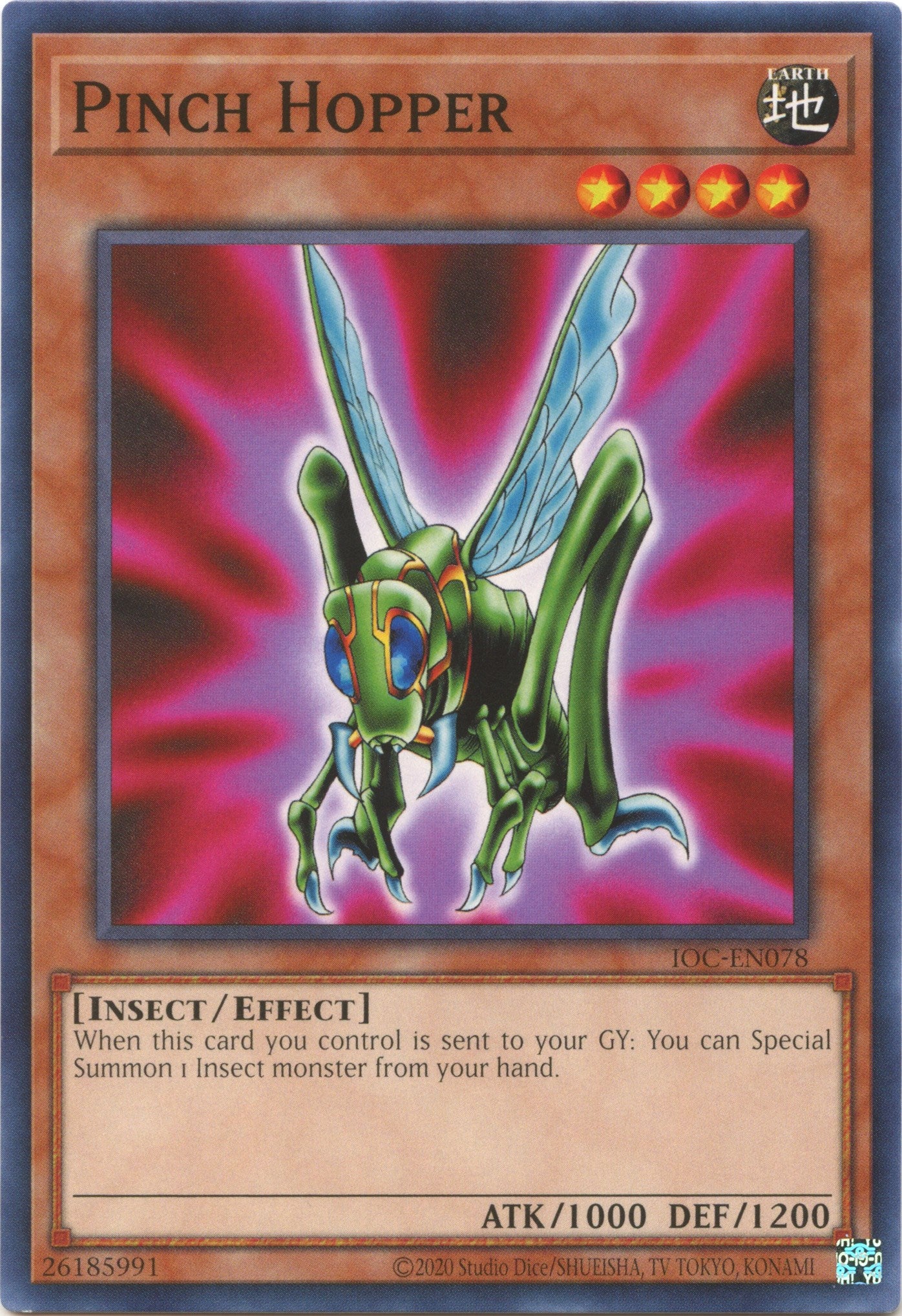 Pinch Hopper (25th Anniversary) [IOC-EN078] Common | Play N Trade Winnipeg