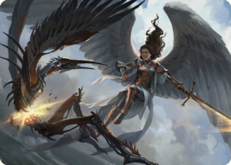 Destroy Evil Art Card [Dominaria United Art Series] | Play N Trade Winnipeg